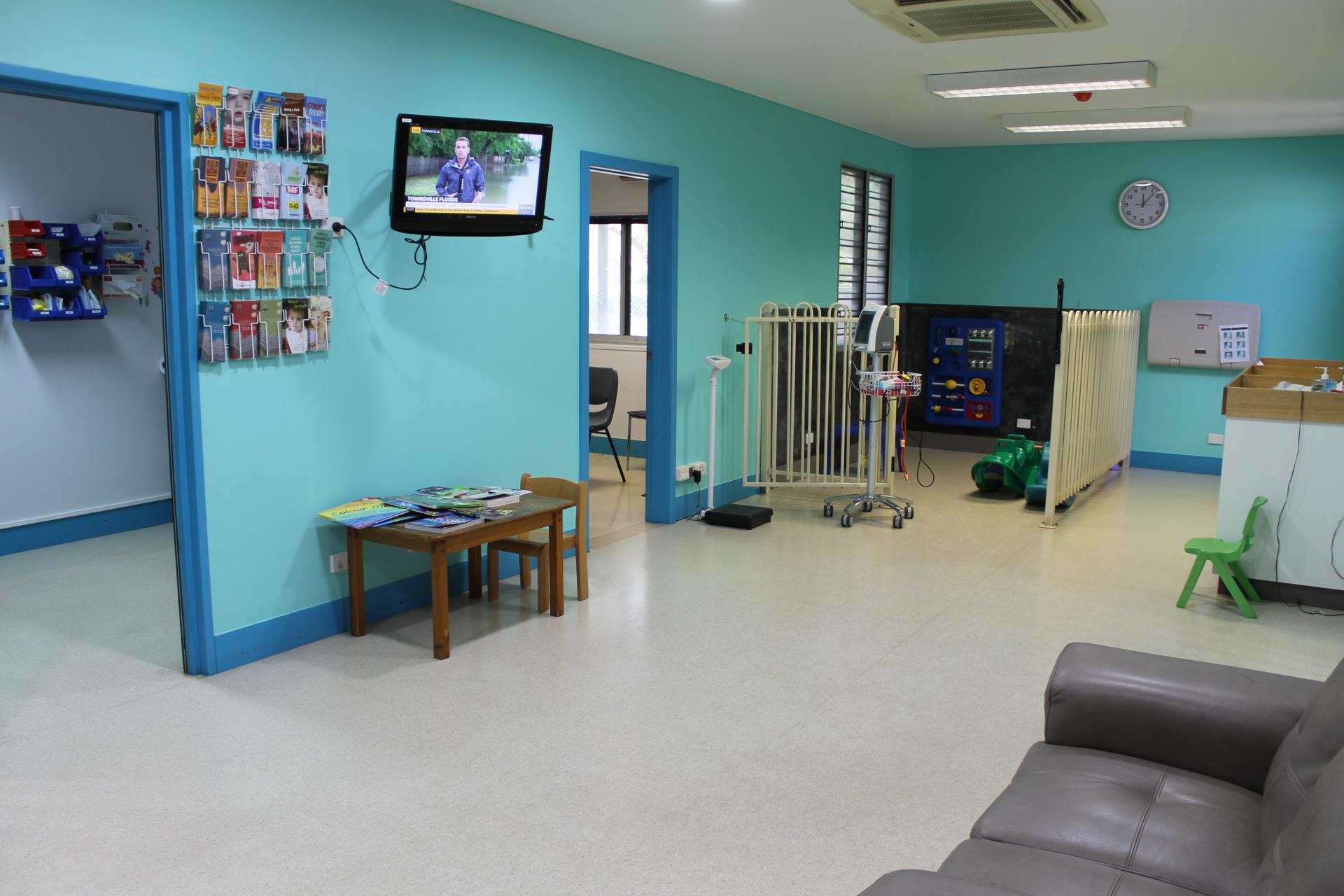 Waiting room.