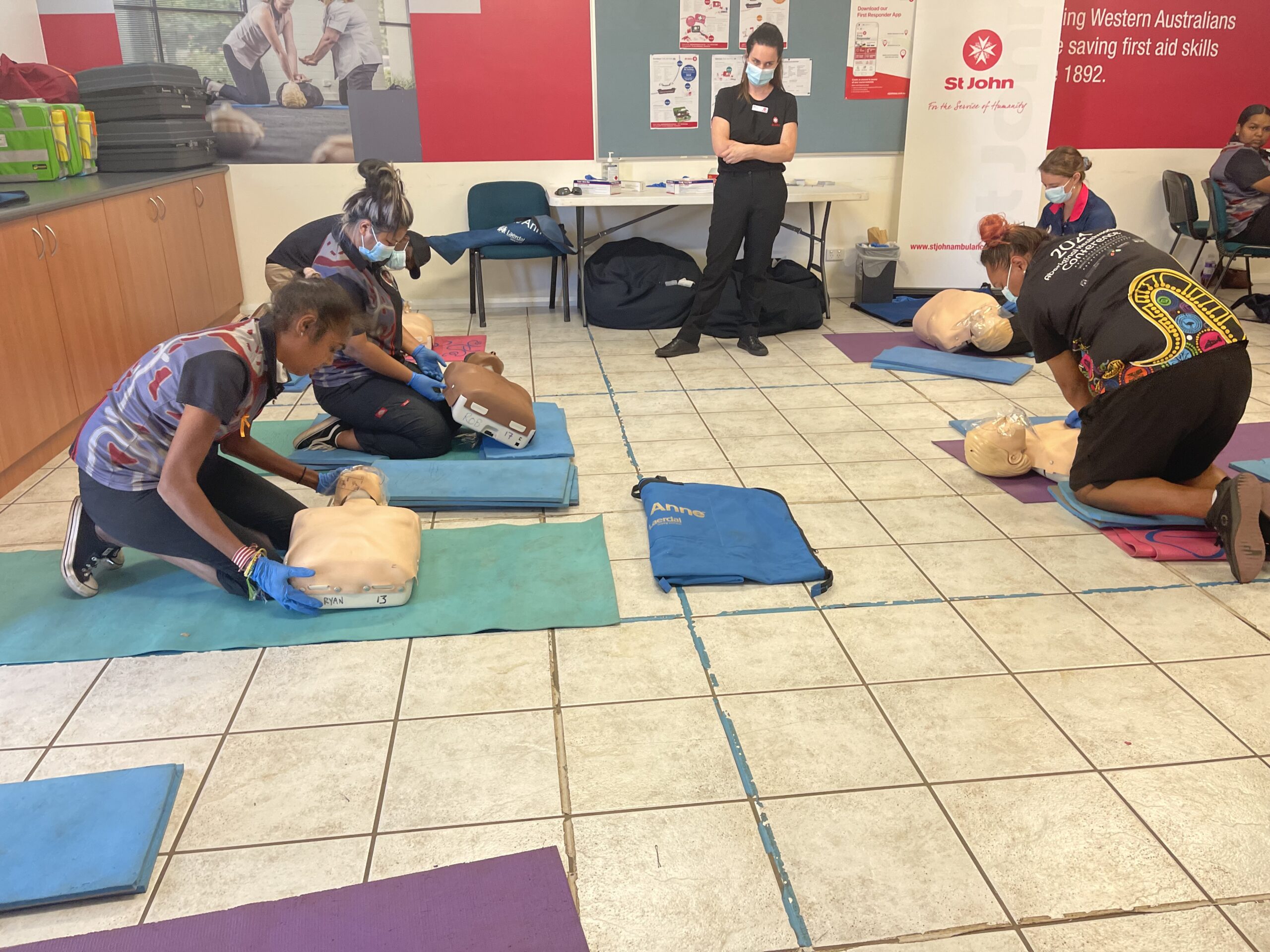 Staff First AID and CPR Training